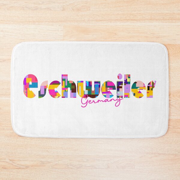 Item preview, Eschweiler, Germany, Vibrant Abstract City Typography Art designed and sold by Wanderful-roads.