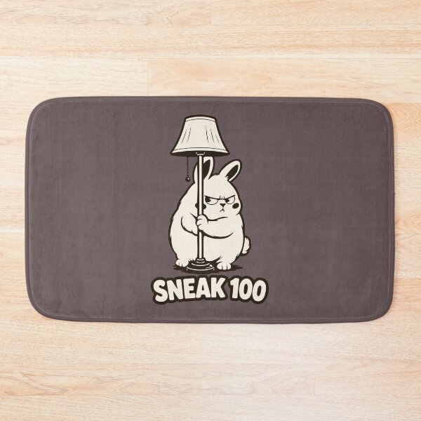 Item preview, Sneak 100 Funny Gaming Bunny Stealth RPG Meme designed and sold by MalisoStickers.