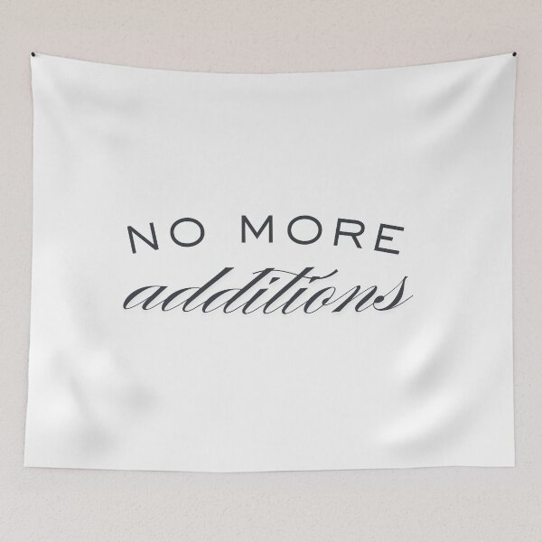 Item preview, No more additions designed and sold by ArtistTejal.