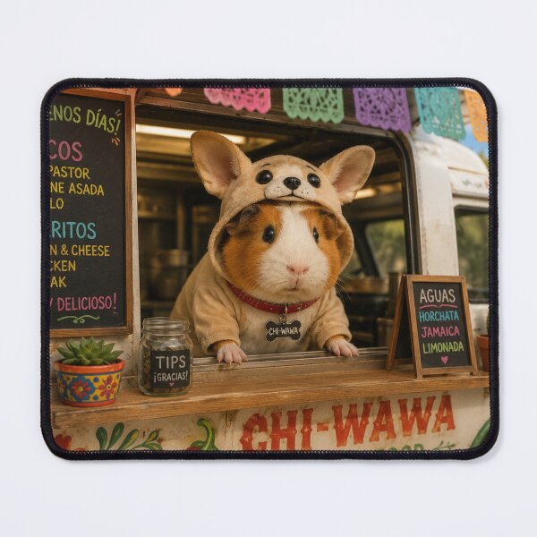 Item preview, Chi-Wawa's Mexican Food Truck – Serving Tacos, Burritos & Maximum Cuteness! designed and sold by TheHippyWig.
