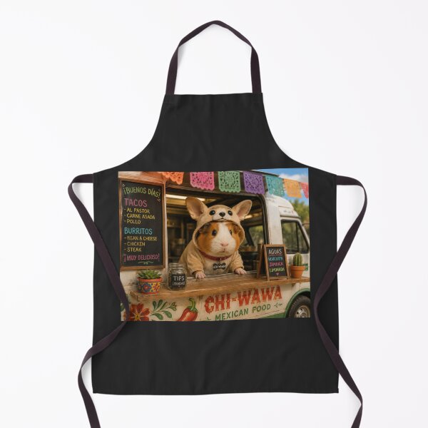 Item preview, Chi-Wawa's Mexican Food Truck – Serving Tacos, Burritos & Maximum Cuteness! designed and sold by TheHippyWig.