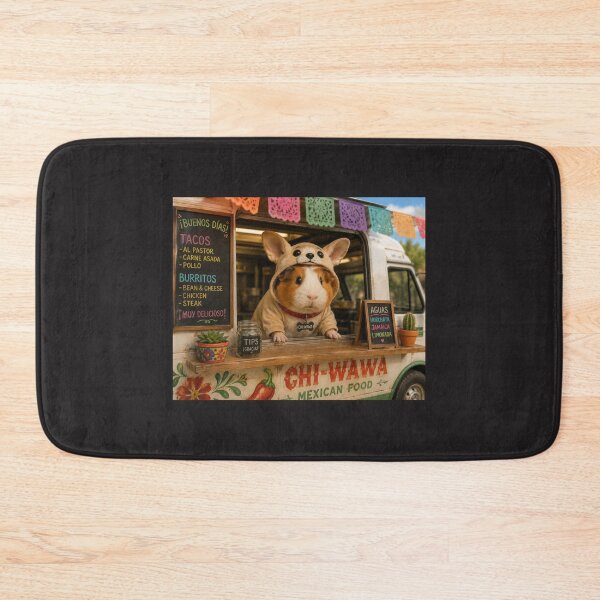 Item preview, Chi-Wawa's Mexican Food Truck – Serving Tacos, Burritos & Maximum Cuteness! designed and sold by TheHippyWig.