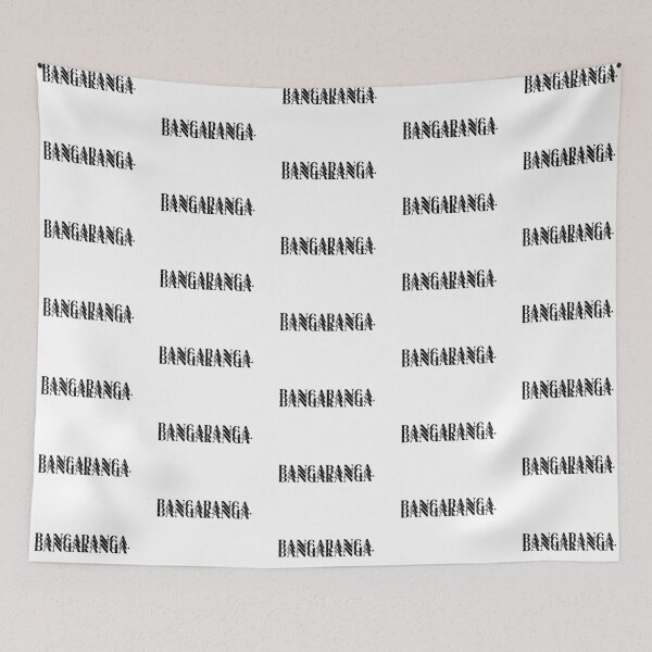 Item preview, Bangaranga Song Lyric Word (Black) designed and sold by CDPrintsDesigns.