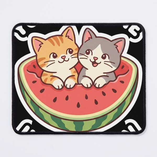 Item preview, Cute One In A Melon Cat Pun designed and sold by Tel A Pet.