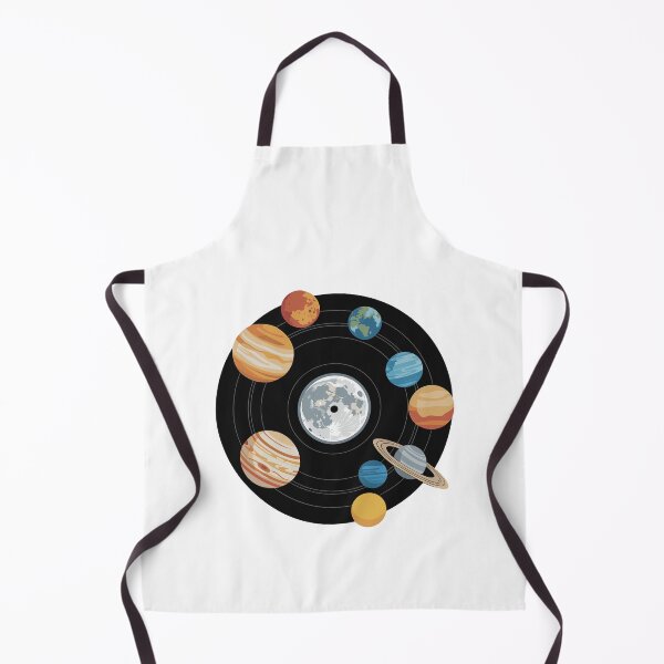 Item preview, Solar System Vinyl Record Moon Orbit Planet Music Space Astronomy Art For Space Lovers designed and sold by yoddel.