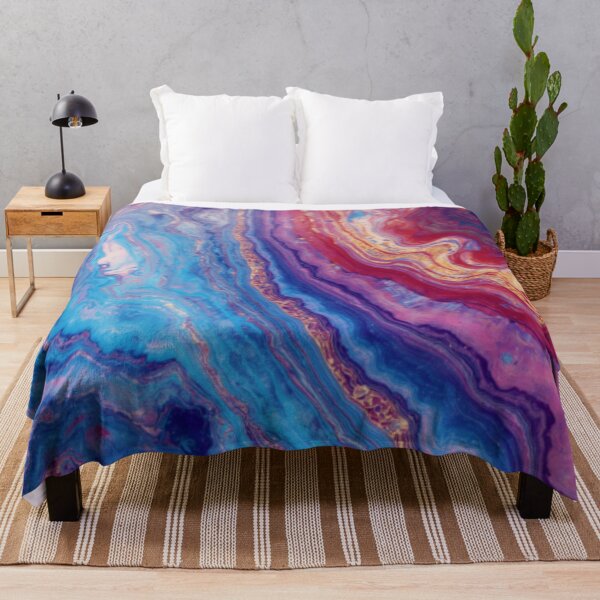 Item preview, Magenta Purple Pink Colorful Marble designed and sold by SeaStarAlex.