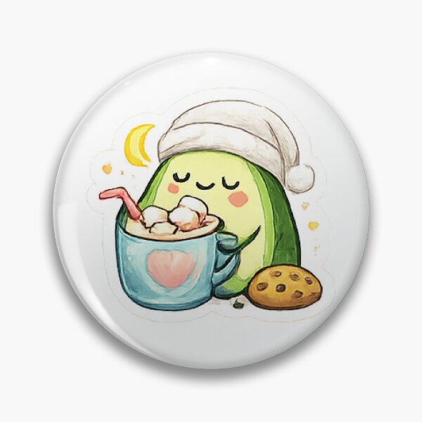 Item preview, Cute Sleeping Avocado designed and sold by Northline Creative.