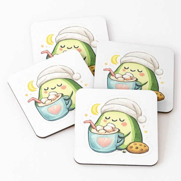 Item preview, Cute Sleeping Avocado designed and sold by Northline Creative.