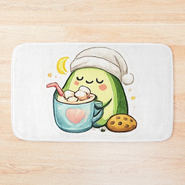 Item preview, Cute Sleeping Avocado designed and sold by Northline Creative.