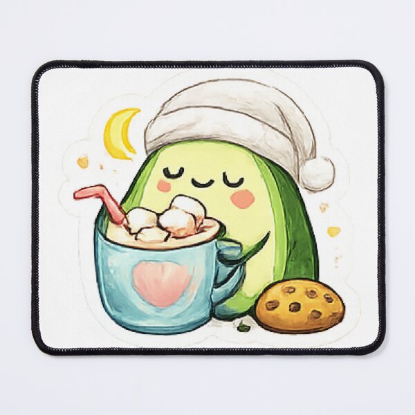 Item preview, Cute Sleeping Avocado designed and sold by Northline Creative.