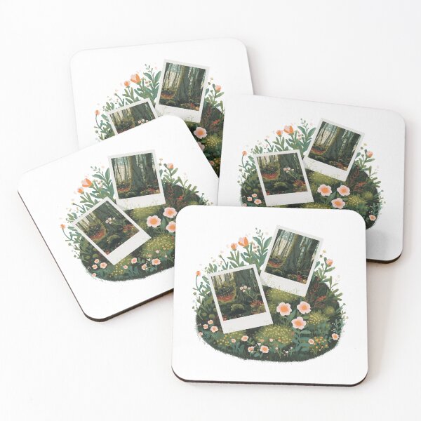 Artikelvorschau, Moos auf alten Polaroids entworfen und verkauft von catcurio.