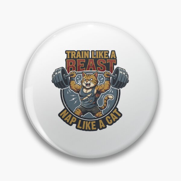 Item preview, Beast Mode Cat designed and sold by PixelStyle Studio.