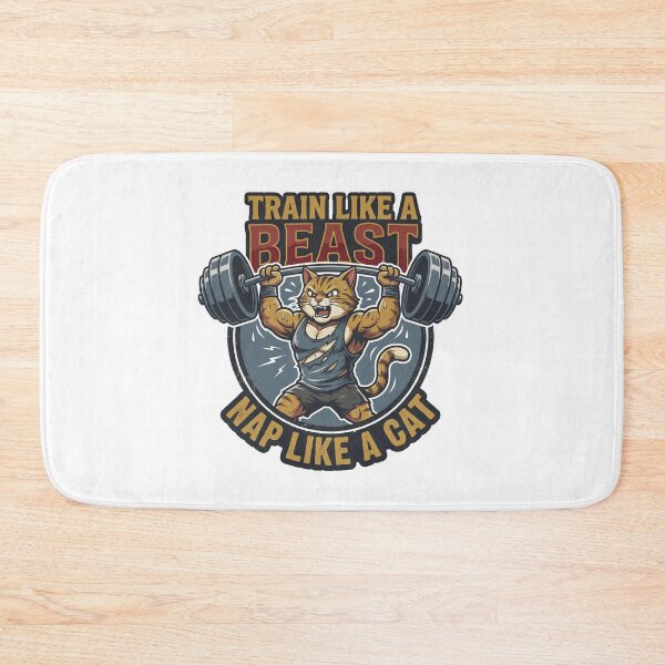 Item preview, Beast Mode Cat designed and sold by PixelStyle Studio.