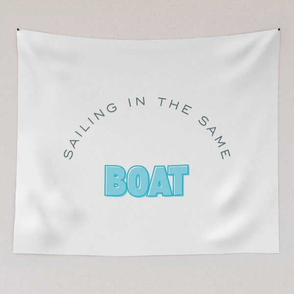 Item preview, Sailing in the same boat designed and sold by ArtistTejal.