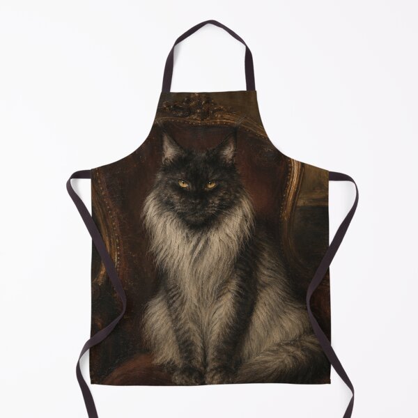 Item preview, Maine Coon Cat Portrait Vintage Ar designed and sold by VelarisMoon.