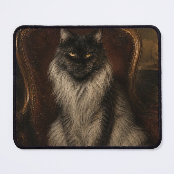 Item preview, Maine Coon Cat Portrait Vintage Ar designed and sold by VelarisMoon.