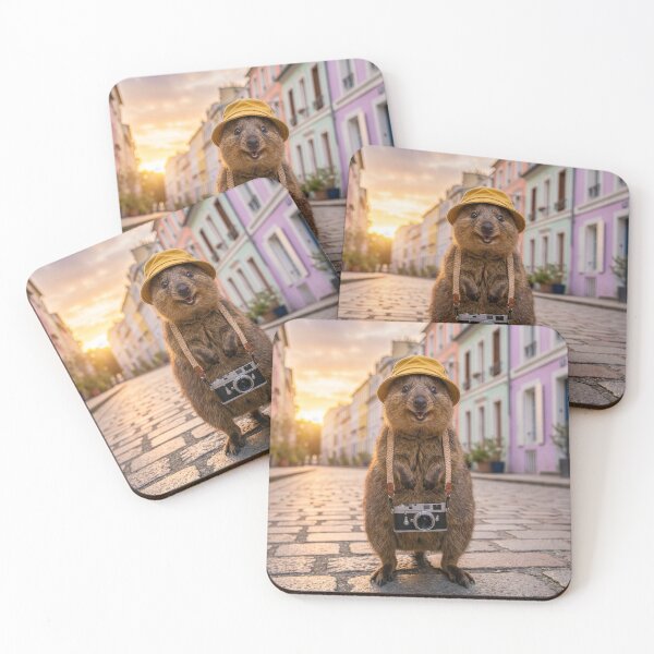 Item preview, Quokka Visits the Rue Crémieux in Paris designed and sold by Tridentulus.