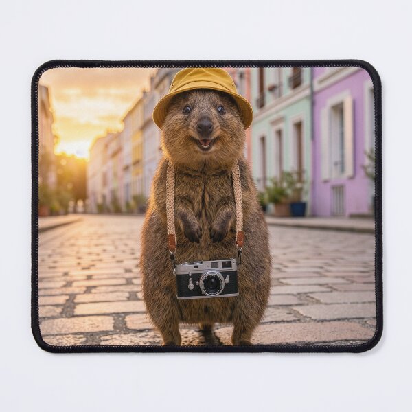 Item preview, Quokka Visits the Rue Crémieux in Paris designed and sold by Tridentulus.