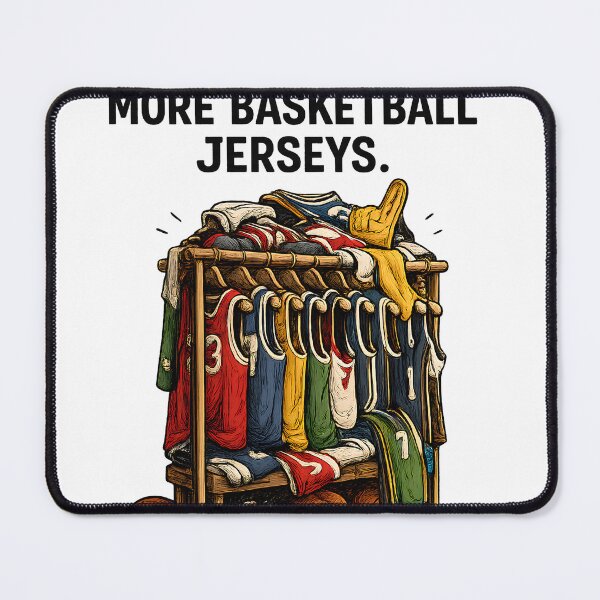 Item preview, Oops I Bought Another Basketball Jersey Shirt, Funny Basketball Fan Tee, Basketball Lover Gift, Sports Fan Shirt, Jersey Collector Tee designed and sold by greatmar1.