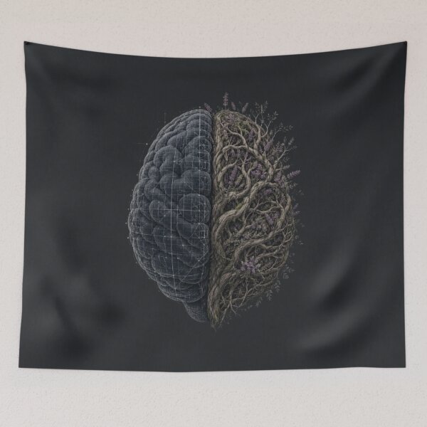 Item preview, Natural Punk Brain – The Power of Knowledge designed and sold by InnerwayStudio.