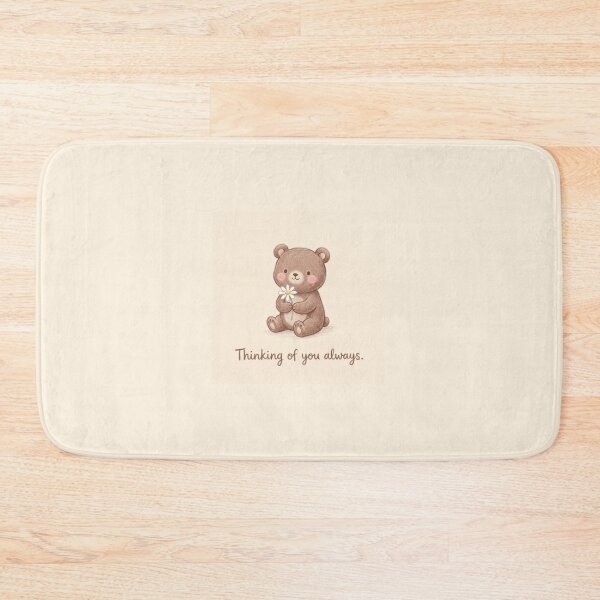Item preview, Thinking of You Always Bear Shirt | Cute Cozy Bear Daisy Illustration designed and sold by DmaarGroup.