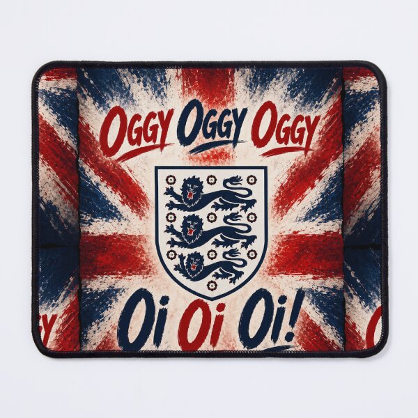 Item preview, British Soccer Chant Flag Fan Poster Art designed and sold by PlanetEye Designs.