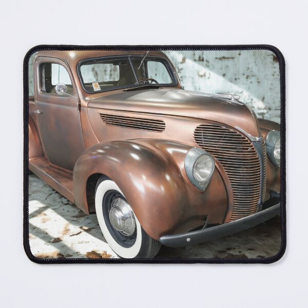 Item preview, 1938 Ford Model 81A Pickup - Copper Kustom Truck in Industrial Light, Pre-War Classic designed and sold by Peter Kraaibeek | Generative Designs and Car Art.