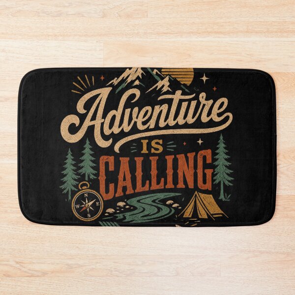 Item preview,  Adventure Is Calling Camping And Hiking Retro Graphic  designed and sold by Creatby7030.