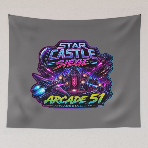 Item preview, Arcade 51: Star Castle Siege designed and sold by Arcade51az.