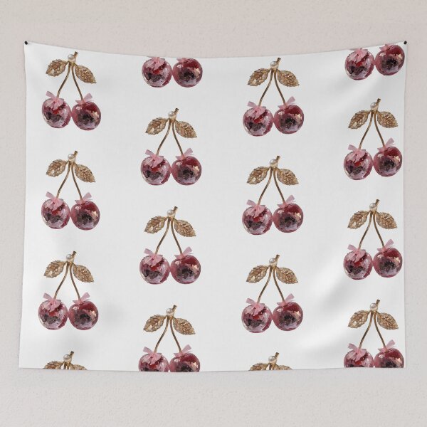 Item preview, Summer Freshness – Pink Crystal Cherries & Flirty Style designed and sold by PoenyL1rosy.