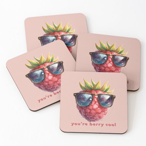 Item preview, You’re Berry Cool designed and sold by TeeHee Puns.