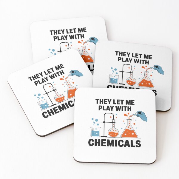 Item preview, They Let Me Play With Chemicals Funny Chemistry Lab designed and sold by yoddel.