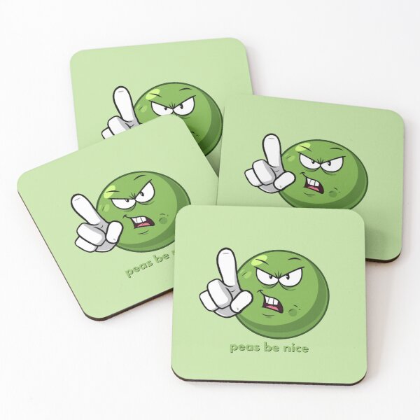 Item preview, Peas Be Nice  - Cute Pun | TeeHee Puns Funny Design designed and sold by TeeHee Puns.