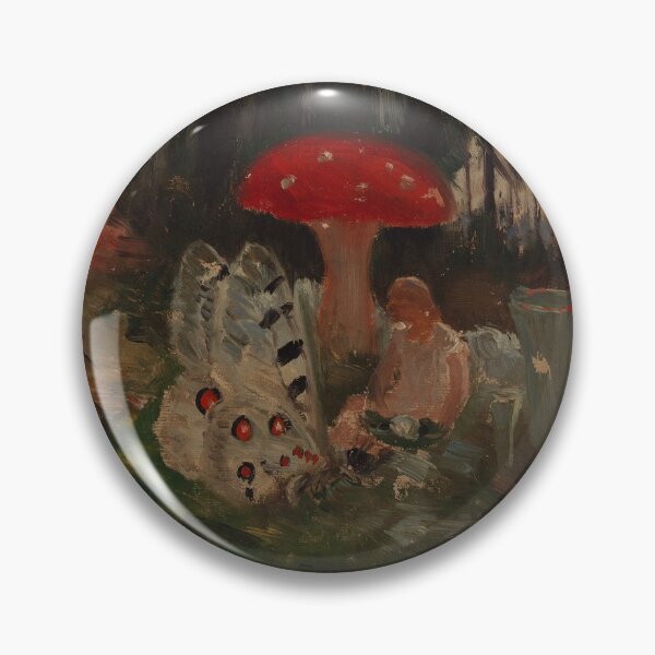 Item preview, The Princess and a Butterfly Underneath a Fly Agaric  designed and sold by celeste-archive.