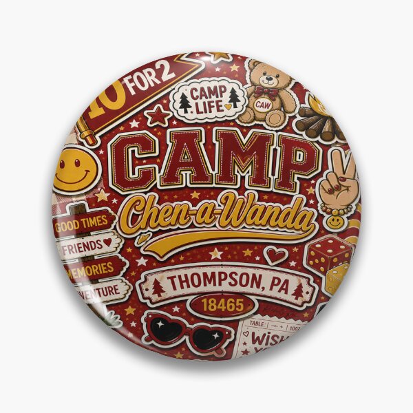 Item preview, Camp Chenawanda Collage designed and sold by Rachel's Room.