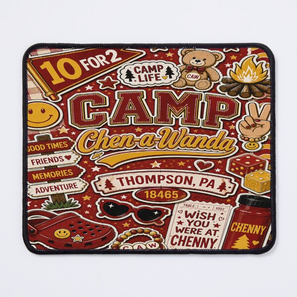 Item preview, Camp Chenawanda Collage designed and sold by Rachel's Room.