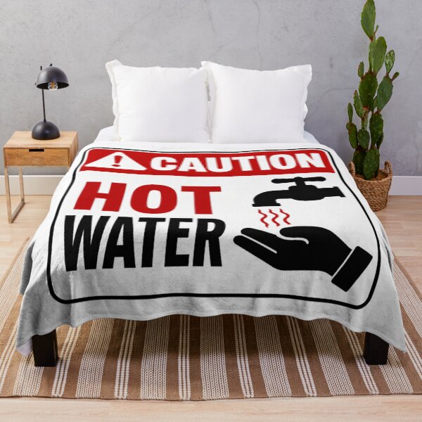 Item preview, Caution Hot Water designed and sold by Beluga Cat.
