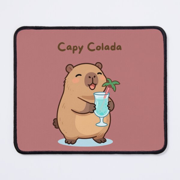 Item preview, Capy Colada – Cute Tropical Capybara designed and sold by BCapybara.