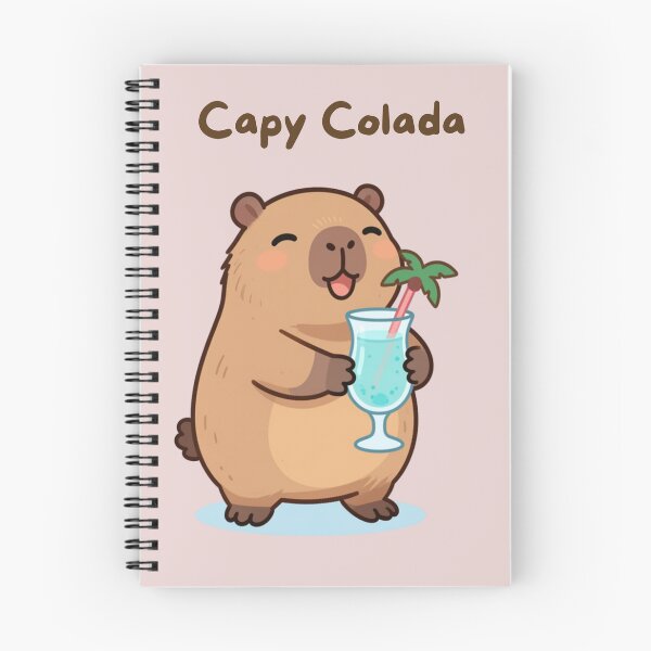 Item preview, Capy Colada – Cute Tropical Capybara designed and sold by BCapybara.