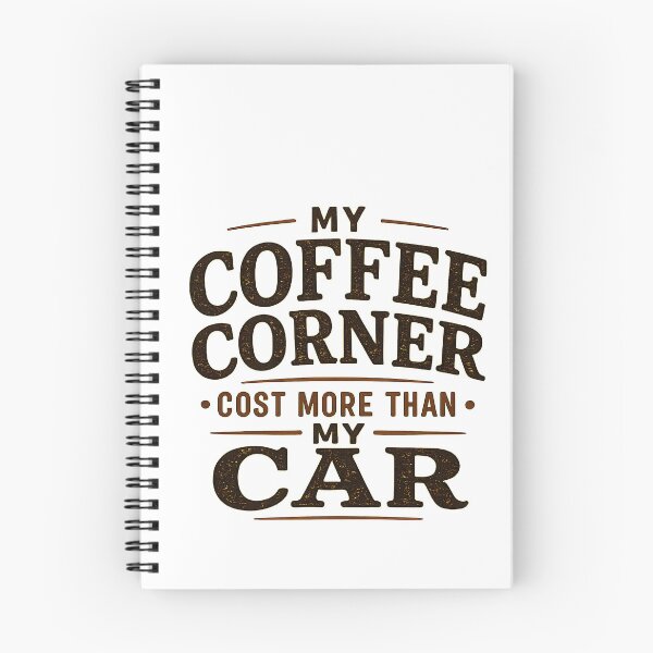 Item preview, My Coffee Corner Costs More Than My Car Shirt, Funny Coffee Lover Tee, Home Barista Gift, Espresso Lover Shirt designed and sold by greatmar1.