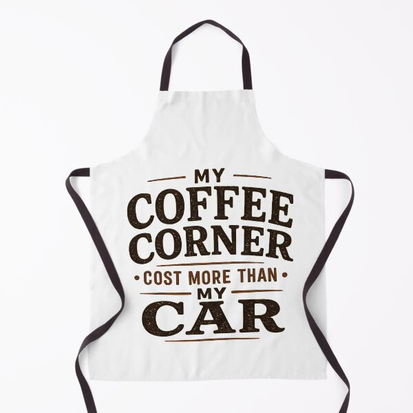 Item preview, My Coffee Corner Costs More Than My Car Shirt, Funny Coffee Lover Tee, Home Barista Gift, Espresso Lover Shirt designed and sold by greatmar1.