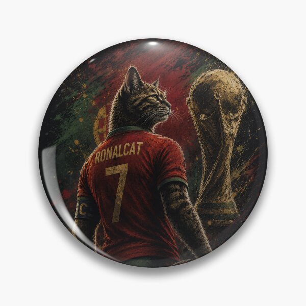 Item preview, Catiano 7 – Legendary Football Cat Champion designed and sold by BlackCat Vibe.