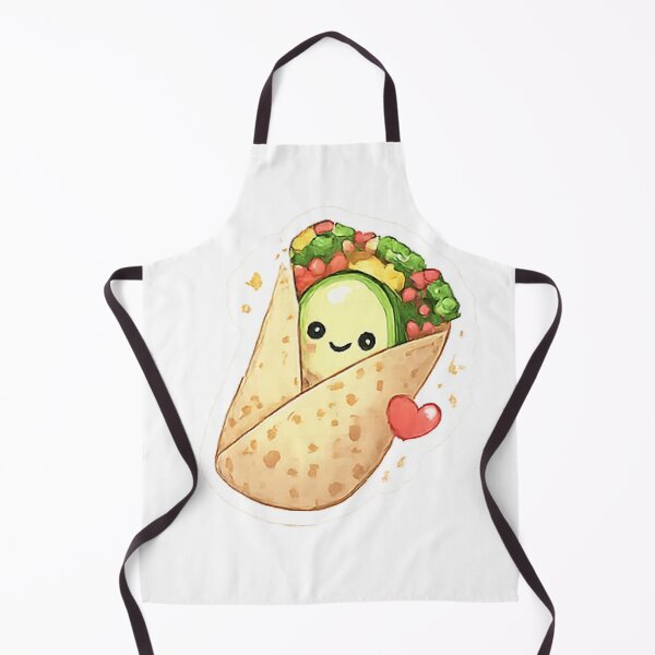 Item preview, Cute Avocado Burrito Taco designed and sold by Northline Creative.