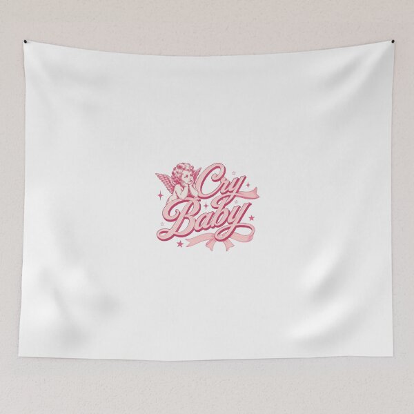 Item preview, Cry Baby Vintage Angel Coquette Design designed and sold by AveniaOficial.