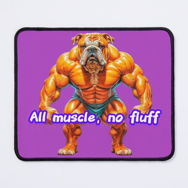 Item preview, Muscular Bulldog Bodybuilder. All muscle, no fluff designed and sold by Magazinegallery.