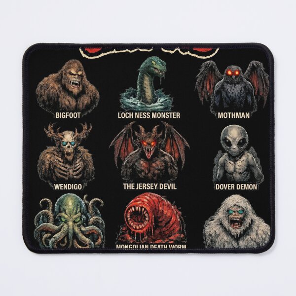 Item preview, Cryptid Lover – Scary Cryptid Icons designed and sold by redsharkuk.