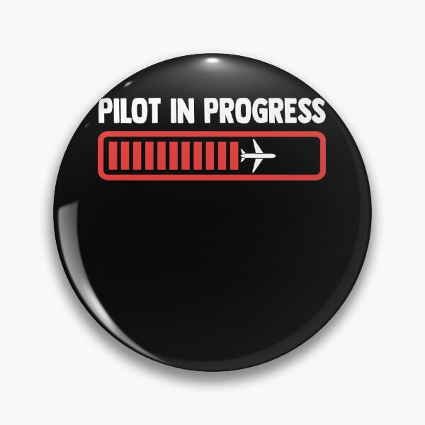 Item preview, Pilot In Progress Loading Bar Airplane designed and sold by SiarheiYur.