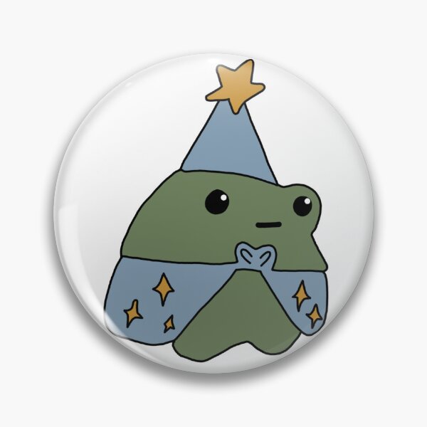 Item preview, Frances the Wizard Frog designed and sold by abbyrcreations.