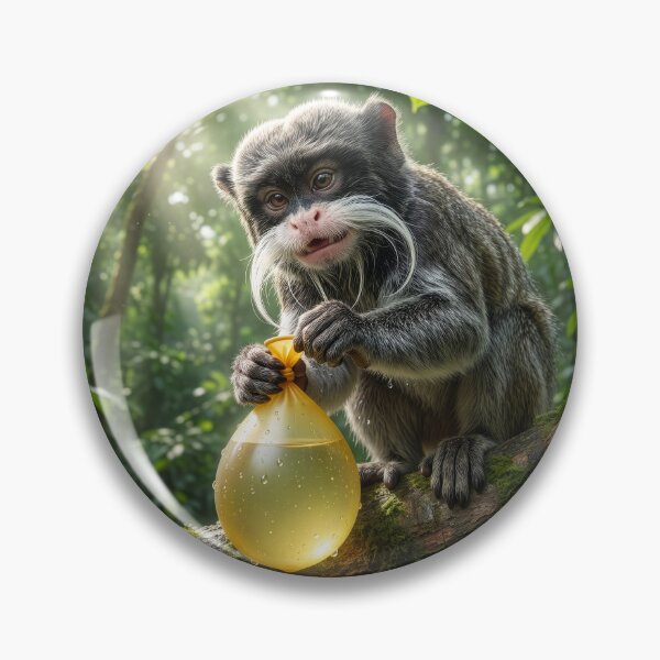 Item preview, Emperor Tamarin Is a Naughty Monkey designed and sold by Tridentulus.