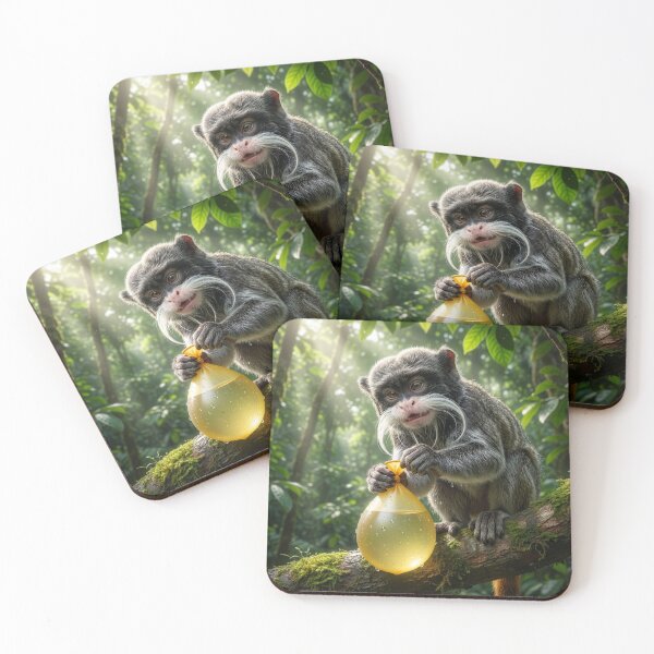 Item preview, Emperor Tamarin Is a Naughty Monkey designed and sold by Tridentulus.